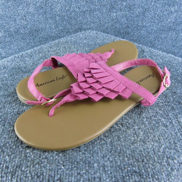 American eagle Women's Thong Pink Synthetic Size 9M Gently Used 2025 - Picture 1 of 6